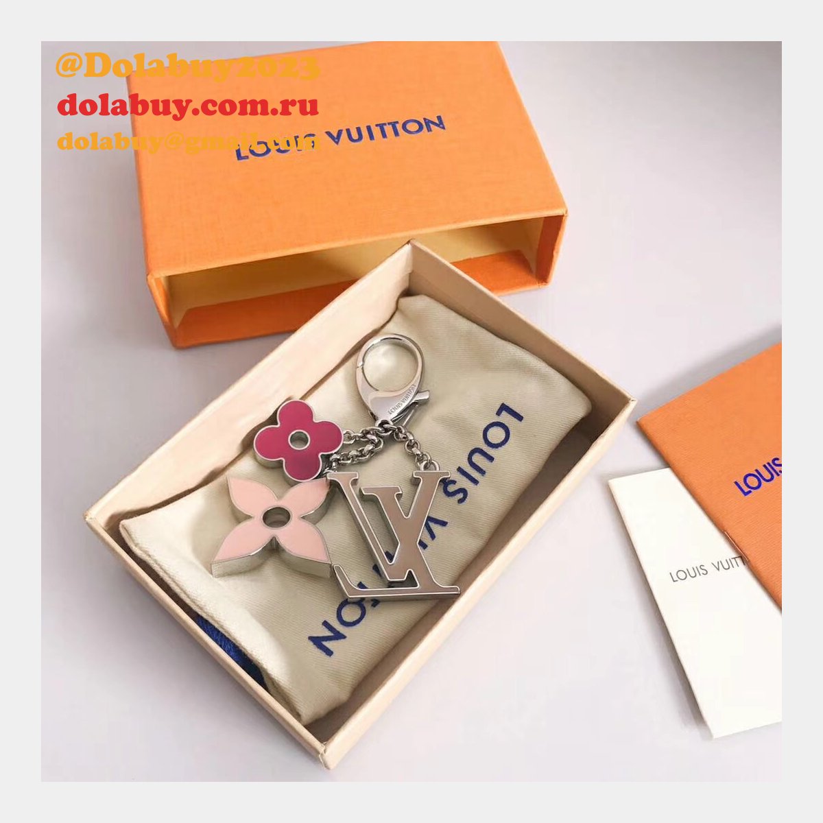 Replica Louis Vuitton Facettes Bag Charm Many Colors