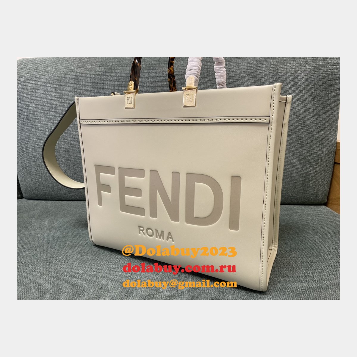 best knockoff F**di tote sunshine small handbag