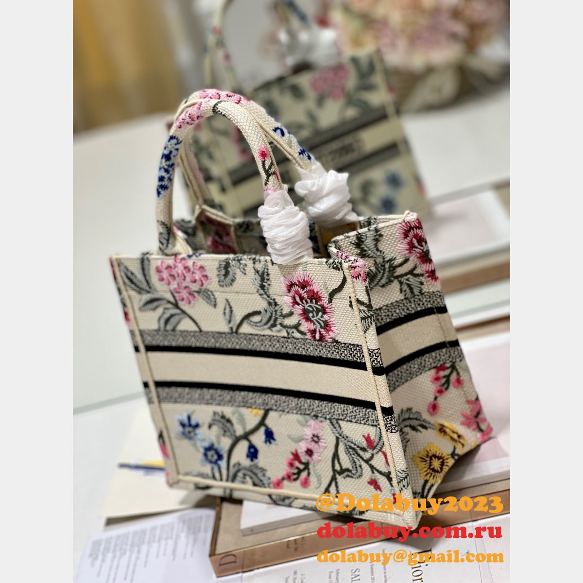 Replica Christian Dior CD Book Tote Perfect Bag