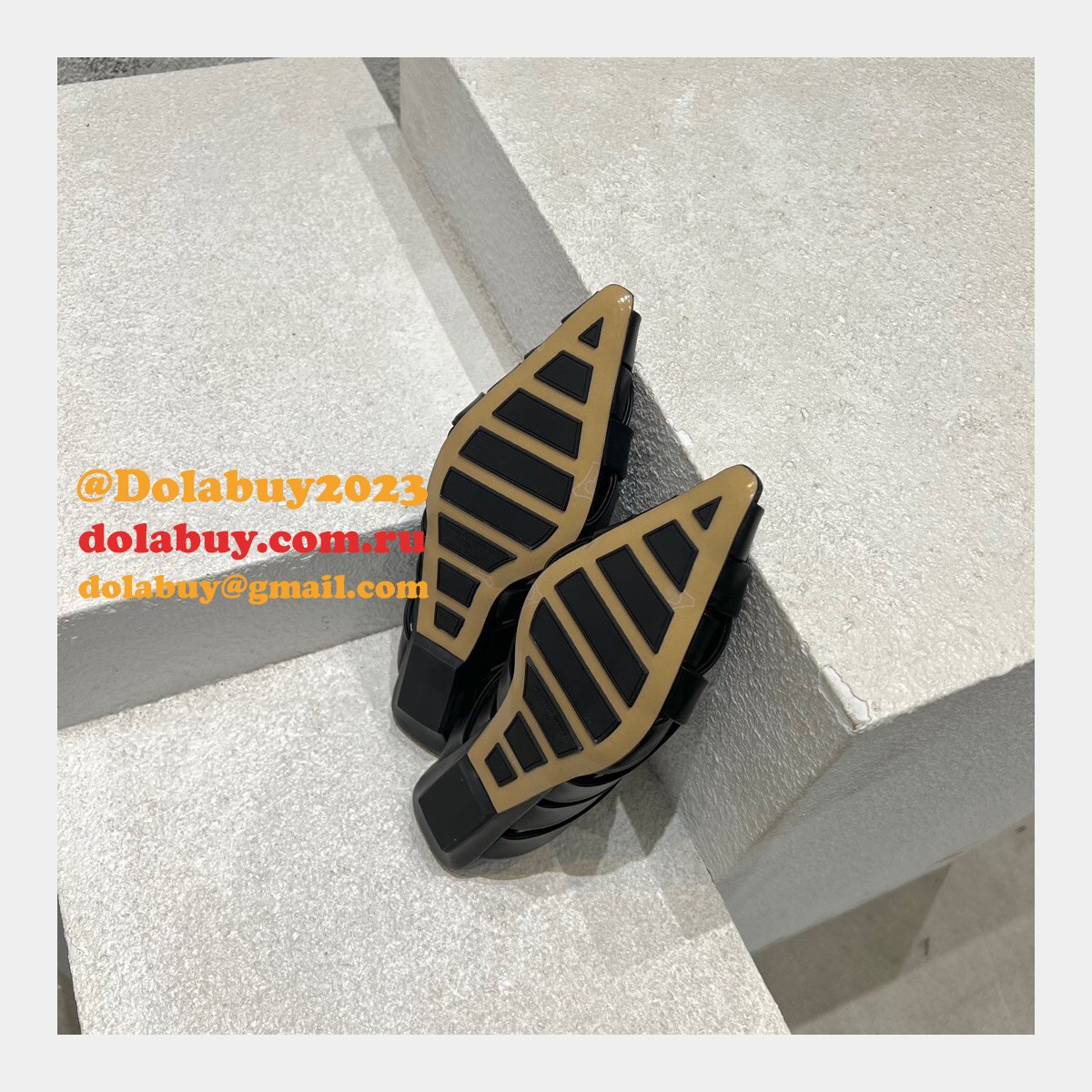 Designer Replica Bottega Veneta Top Quality Flat Sandals Shoes