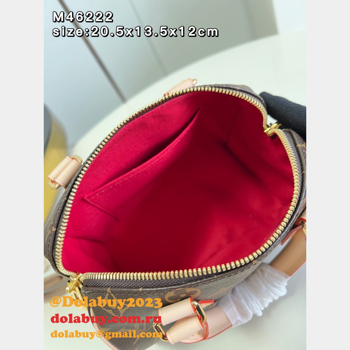 Find Cheap Louis Vuitton Replica M46222 Speedy Bandoulière 20 Monogram