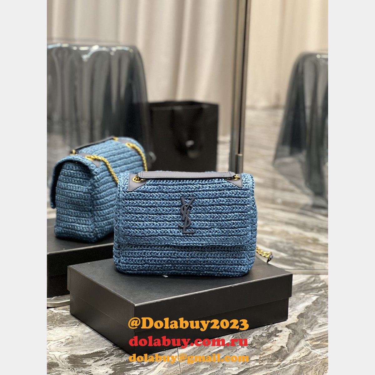 Replica Yves Saint Laurent AAA Niki 22/28cm 633151/633158 Bags