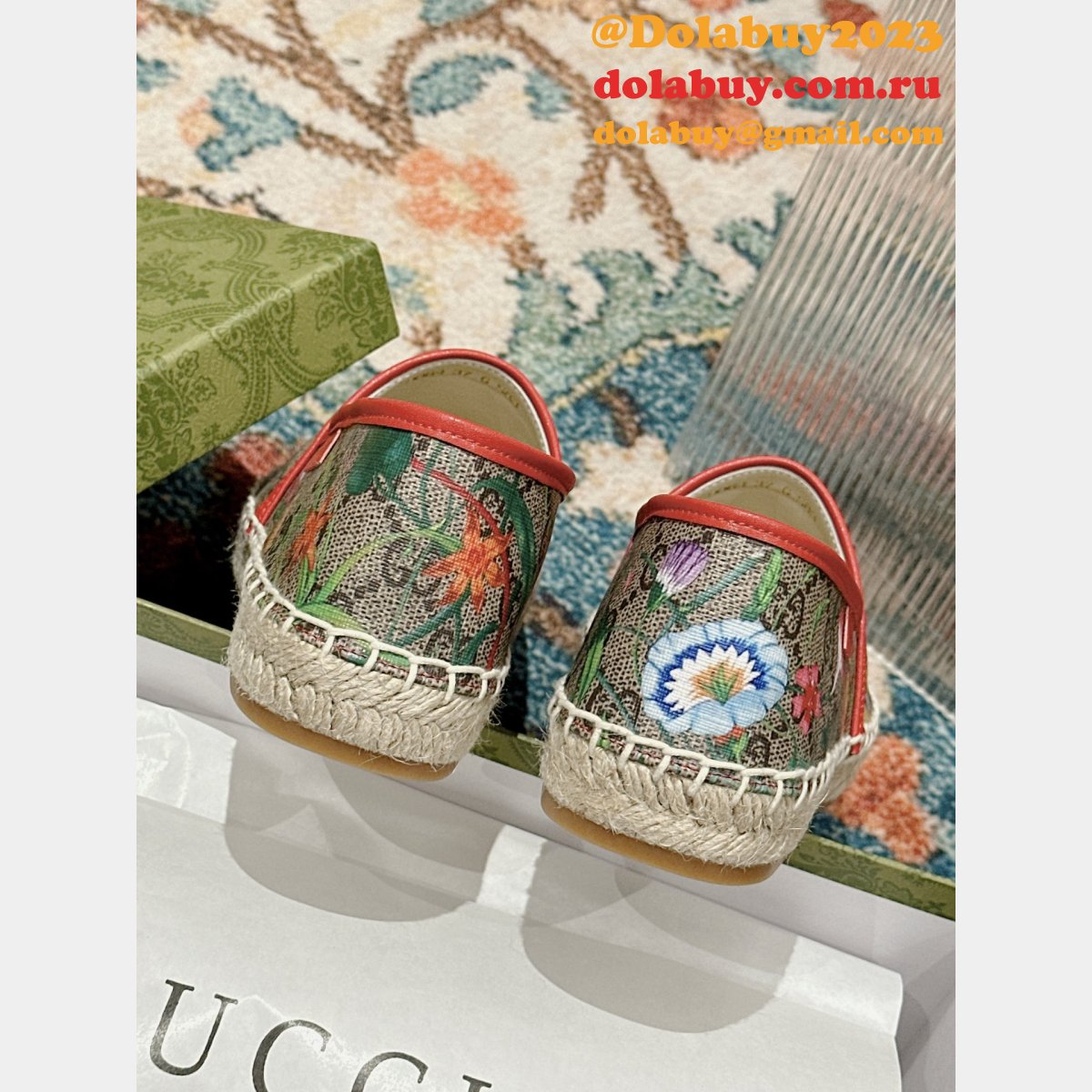 high quality G*u*i cheap espadrille