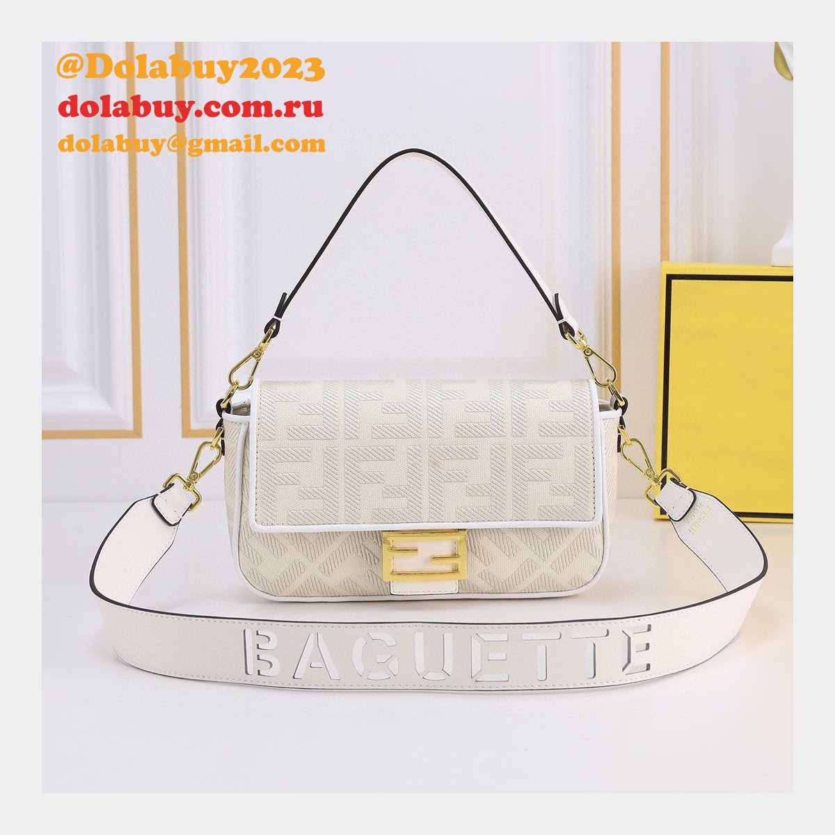 F**di baguette luxury replicad bag