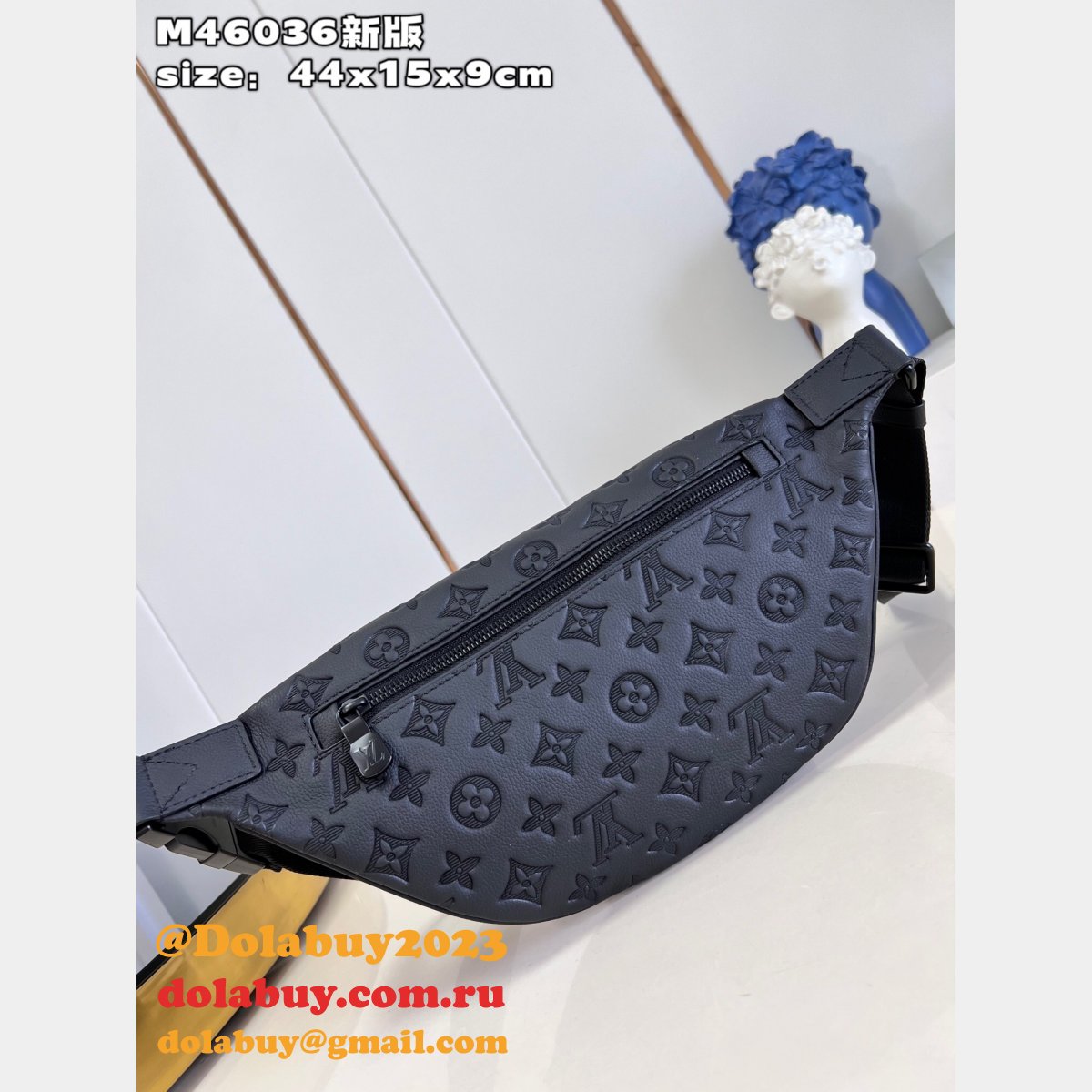 Louis Vuitton Discovery Bumbag M46036 Monogram Shadow High Quality Bag