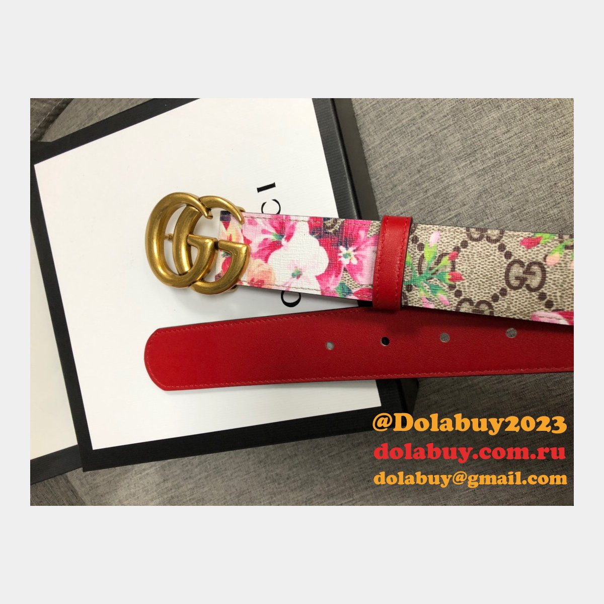 G*u*i belt with double g buckle 35mm best