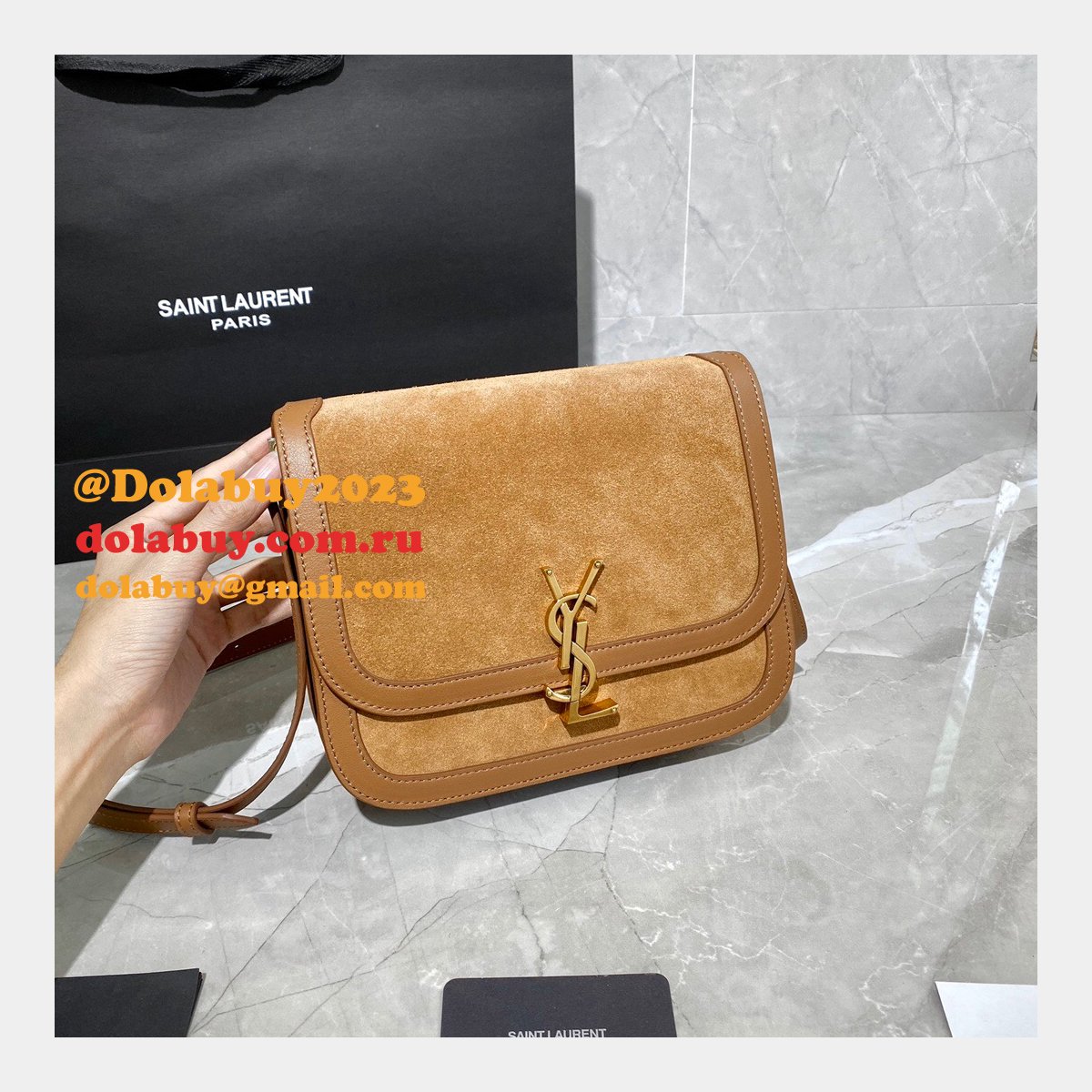 Solferino shoulder Replica 635025 bag Saint Laurent