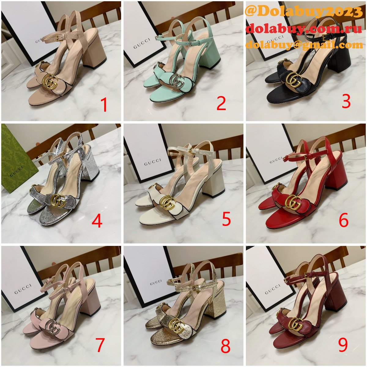 one word G*u*i sandals perfect summer slippers shoes