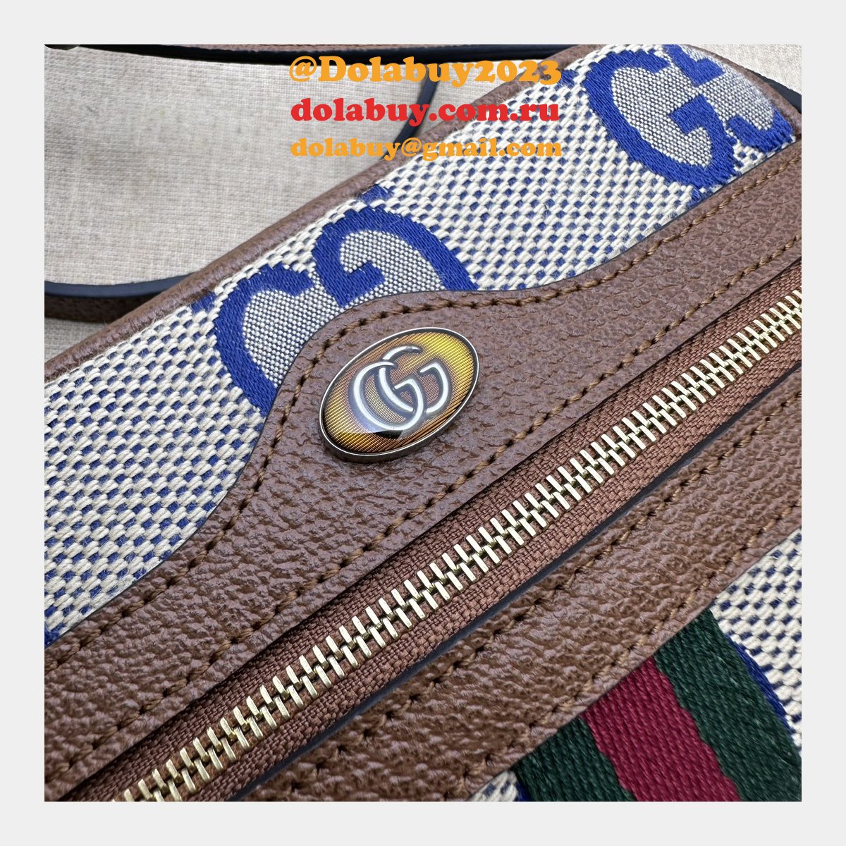 ophidia gg supreme replica G*u*i 517350 aaa+ bag