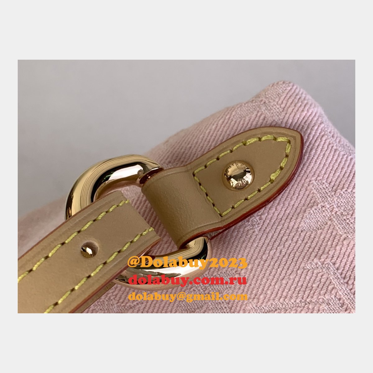 Venice Backpack Louis Vuitton Copy M13031 Luxury Monogram Denim Pink