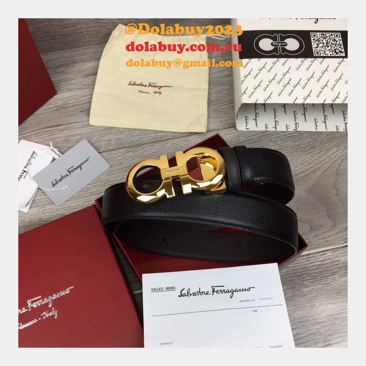Ferragamo Belts Perfect High Quality Replica 35 mm Black