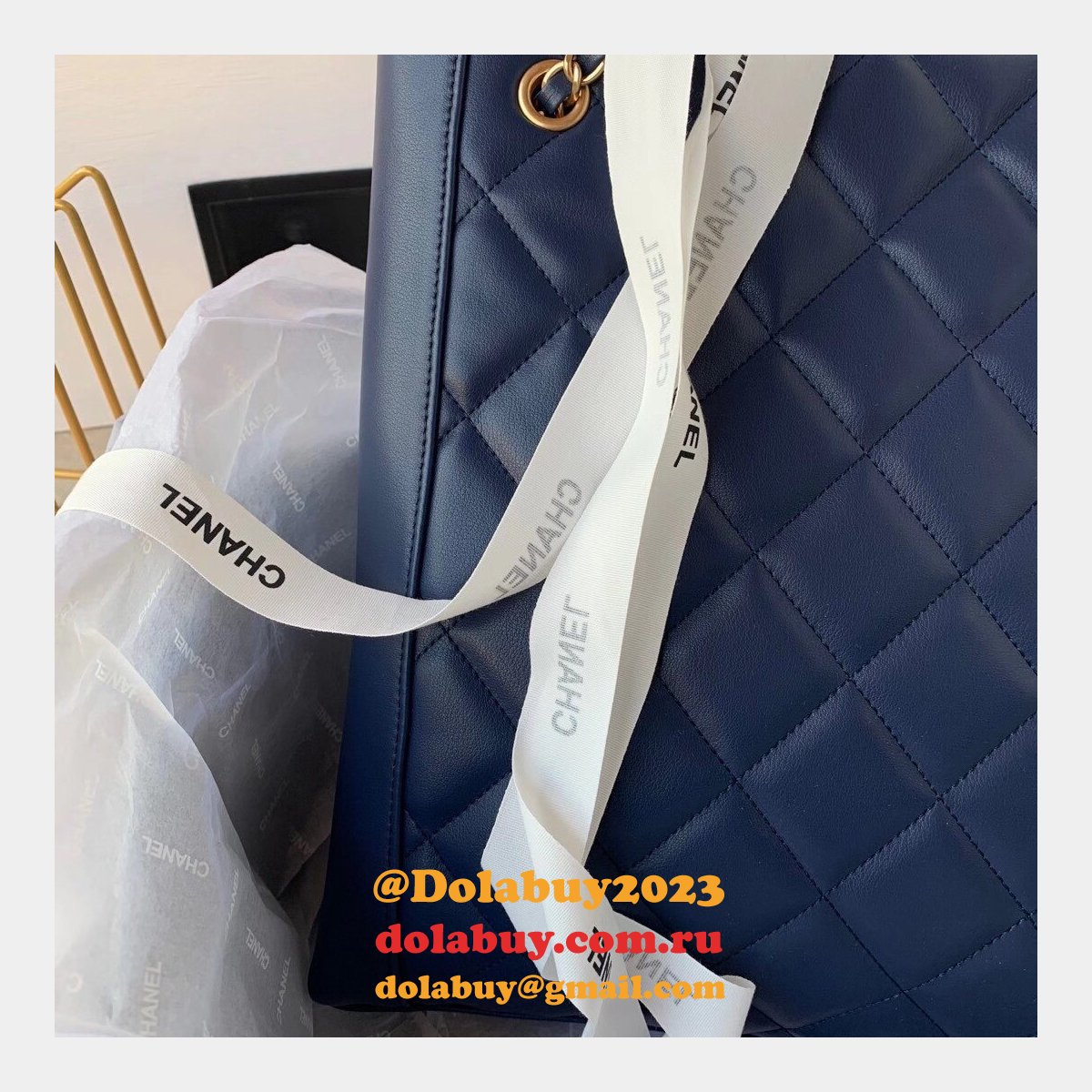 CC Replica High Quality Cruise 2021 Seasonal Blue Bag