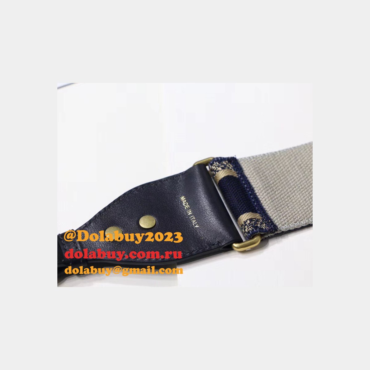 UK Christian Dior SHOULDER Embroidery High Quality STRAP