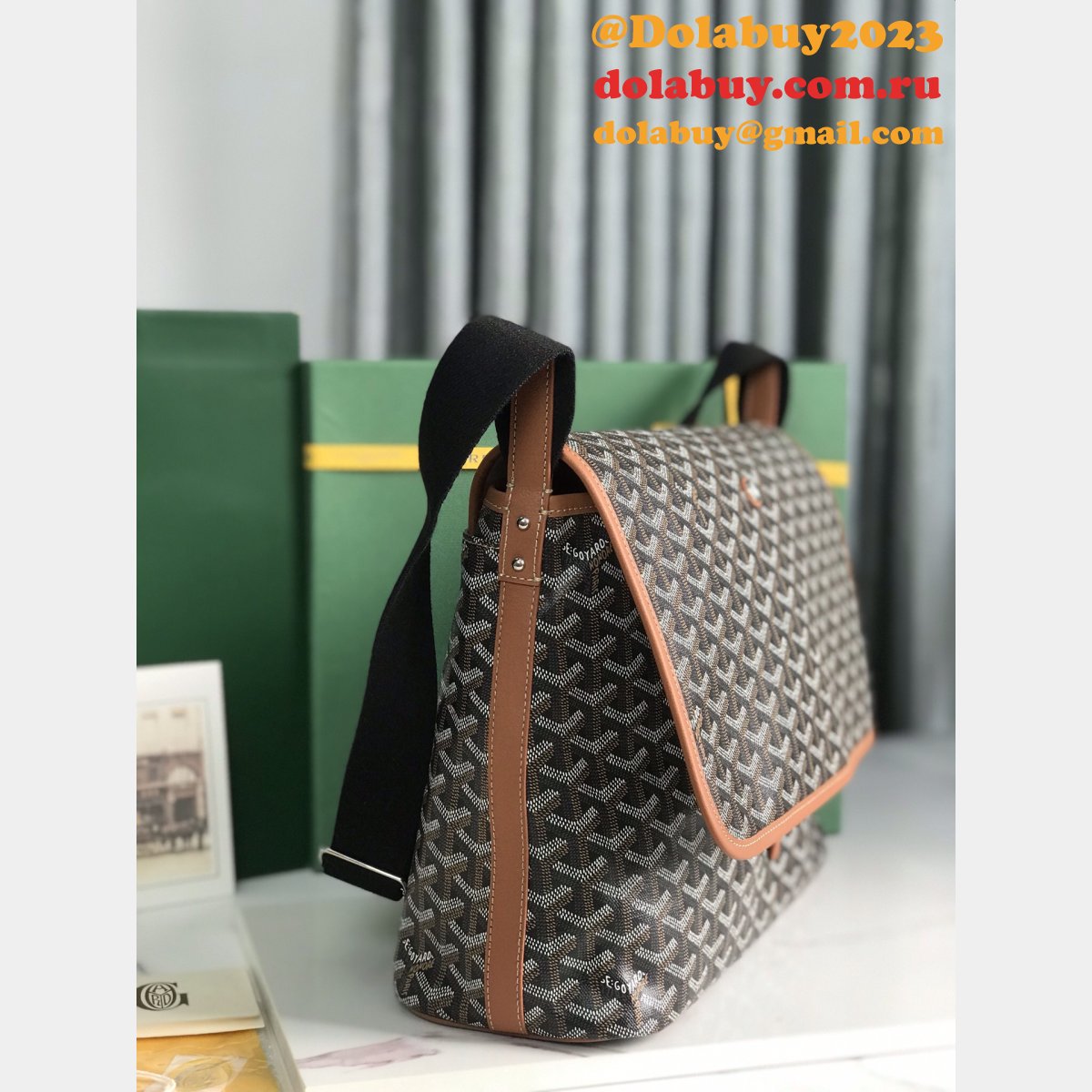 Top Quality Goyard CAPETIEN Citadin Messenger Bag 020212