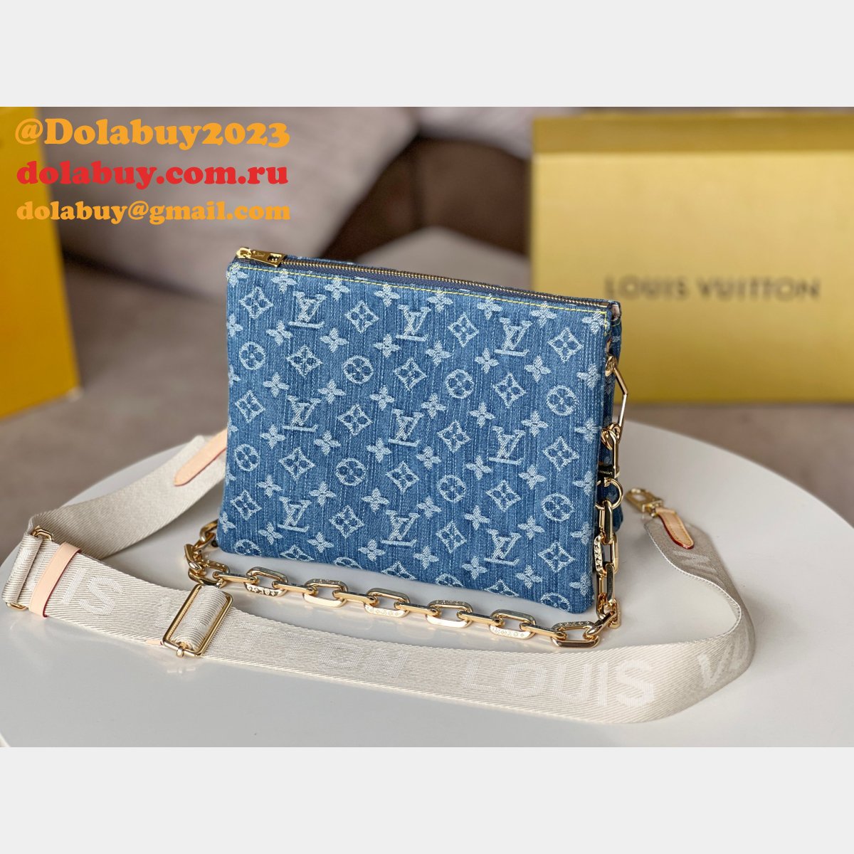 Louis Vuitton High New LV Remix M24564 Coussin PM Handbags