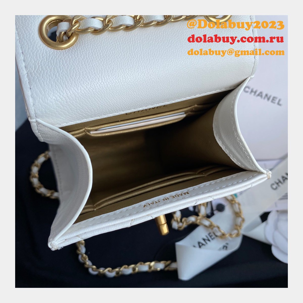 Knockoff CC Shoulder For Phone Small Leather Bag