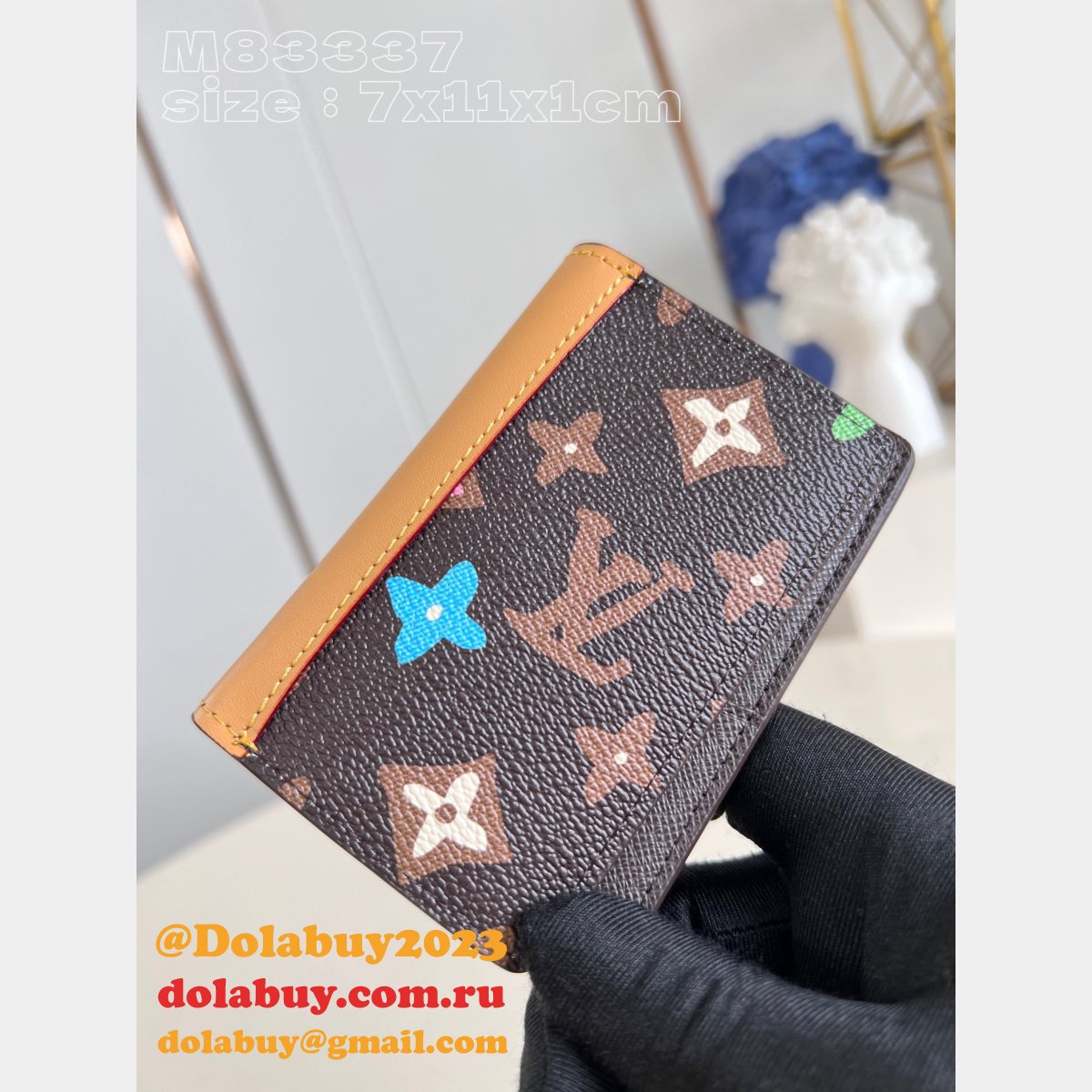 LVS Replica M83337/M83334/M83335 Brazza Pocket Organizer Multiple Wallet