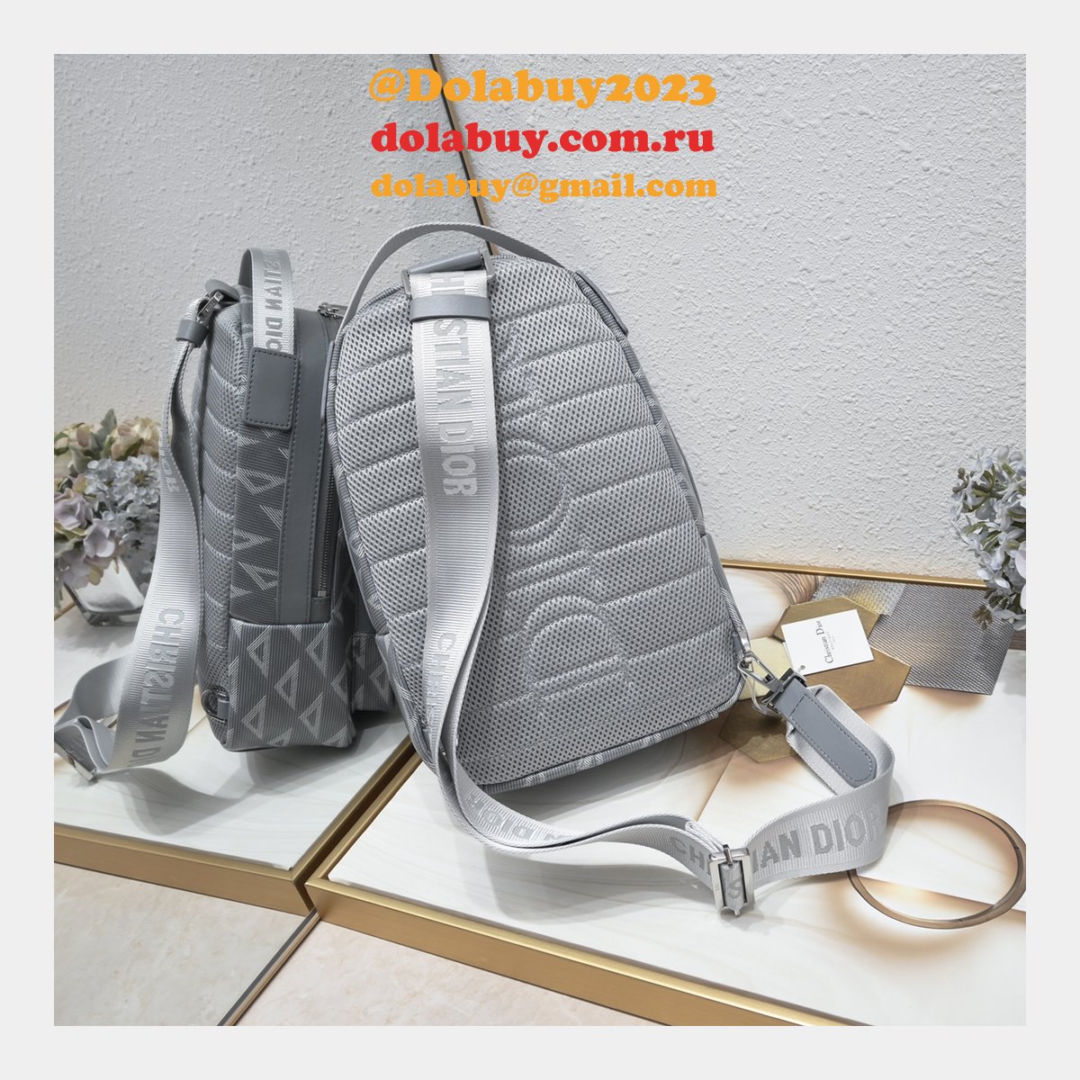 Designer CHRISTIAN DIOR SLING Rider men bag