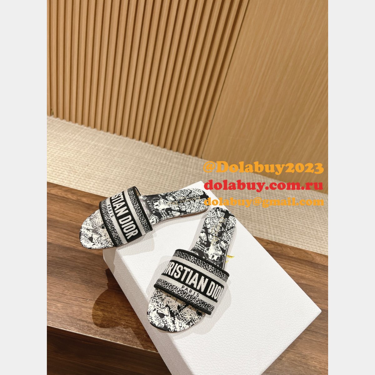 7 Star Top Quality Wholesale DIOR DWAY SLIDE