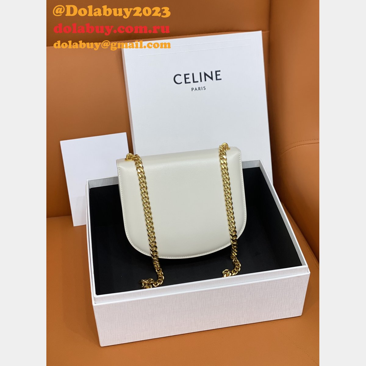 Luxury celine TEEN BESACE TRIOMPHE bag