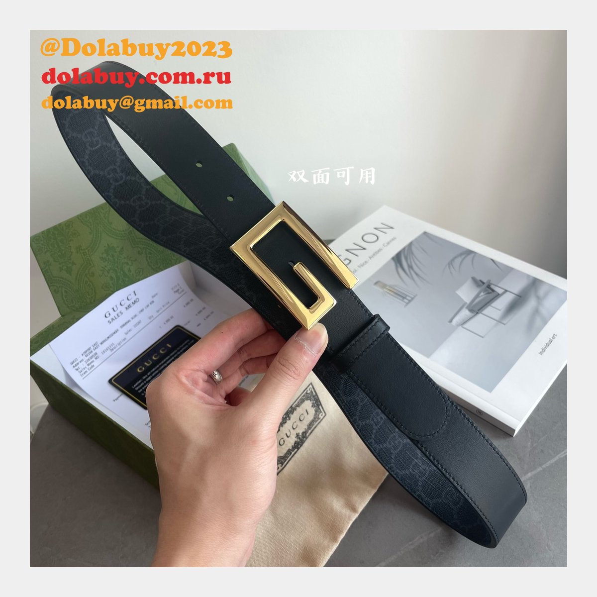AAA+ Luxury GG 35mm Knockoff belt