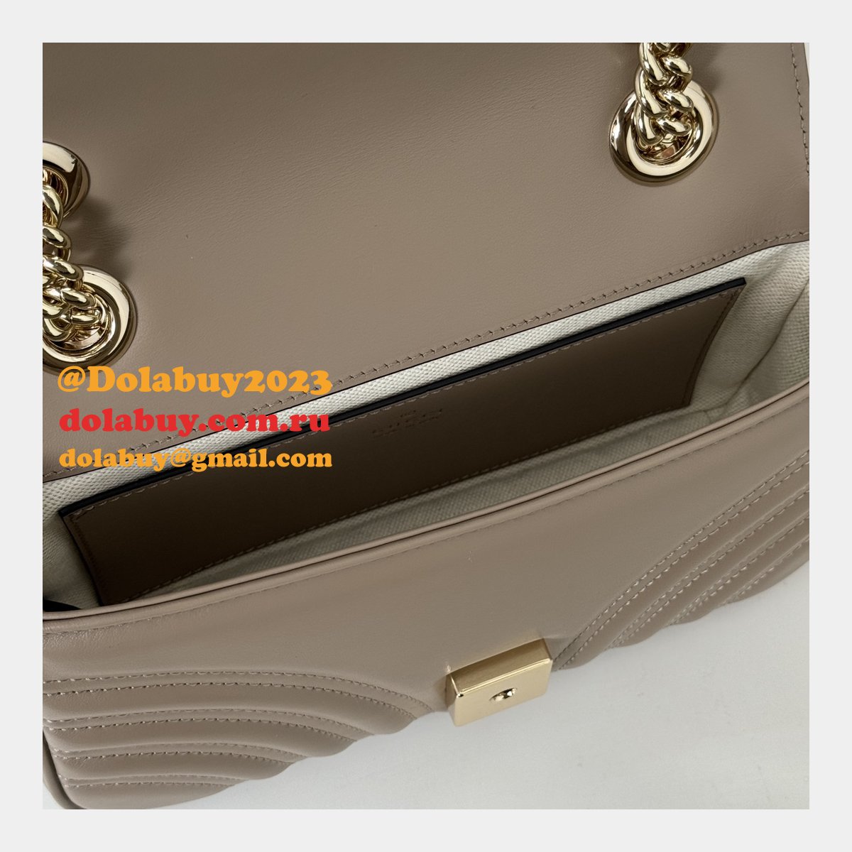 crossbody gg marmont G*u*i 446744 copy matelassé bag