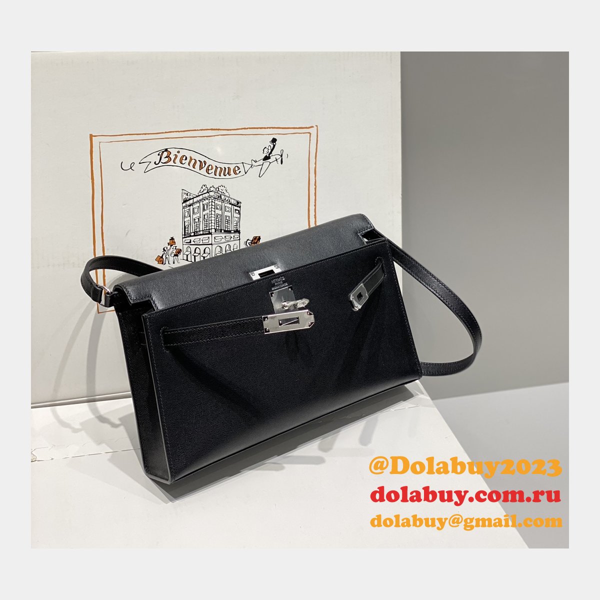Luxury hermes kelly elan Customized Madame BAG