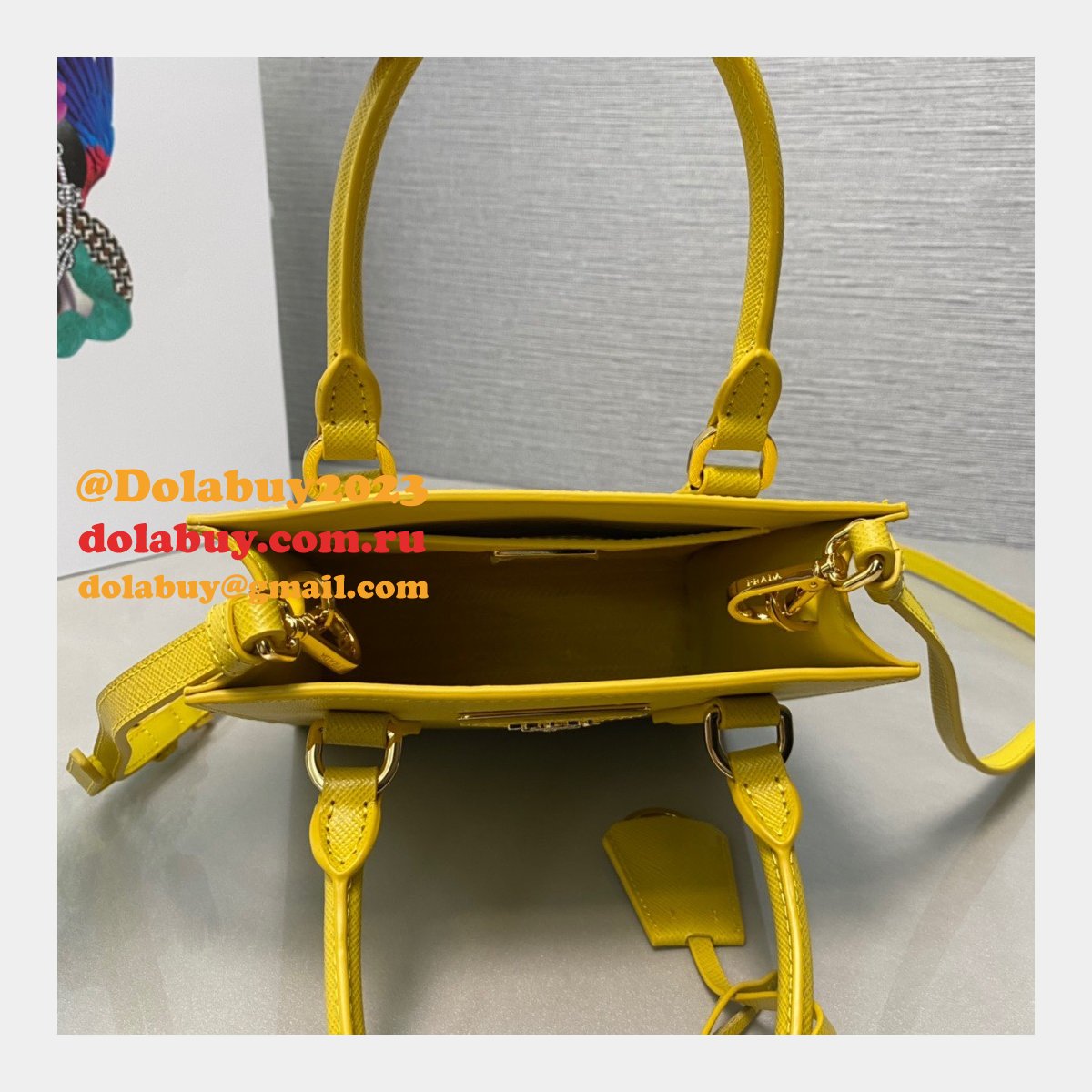 TOP PRADA SAFFIANO KILLER BAG FASHION 1BA358