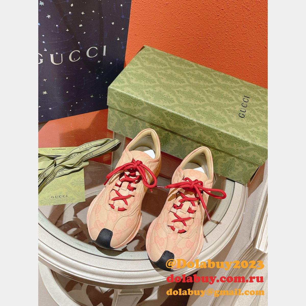 high quality copy run shoes G*u*i togo luxury designer