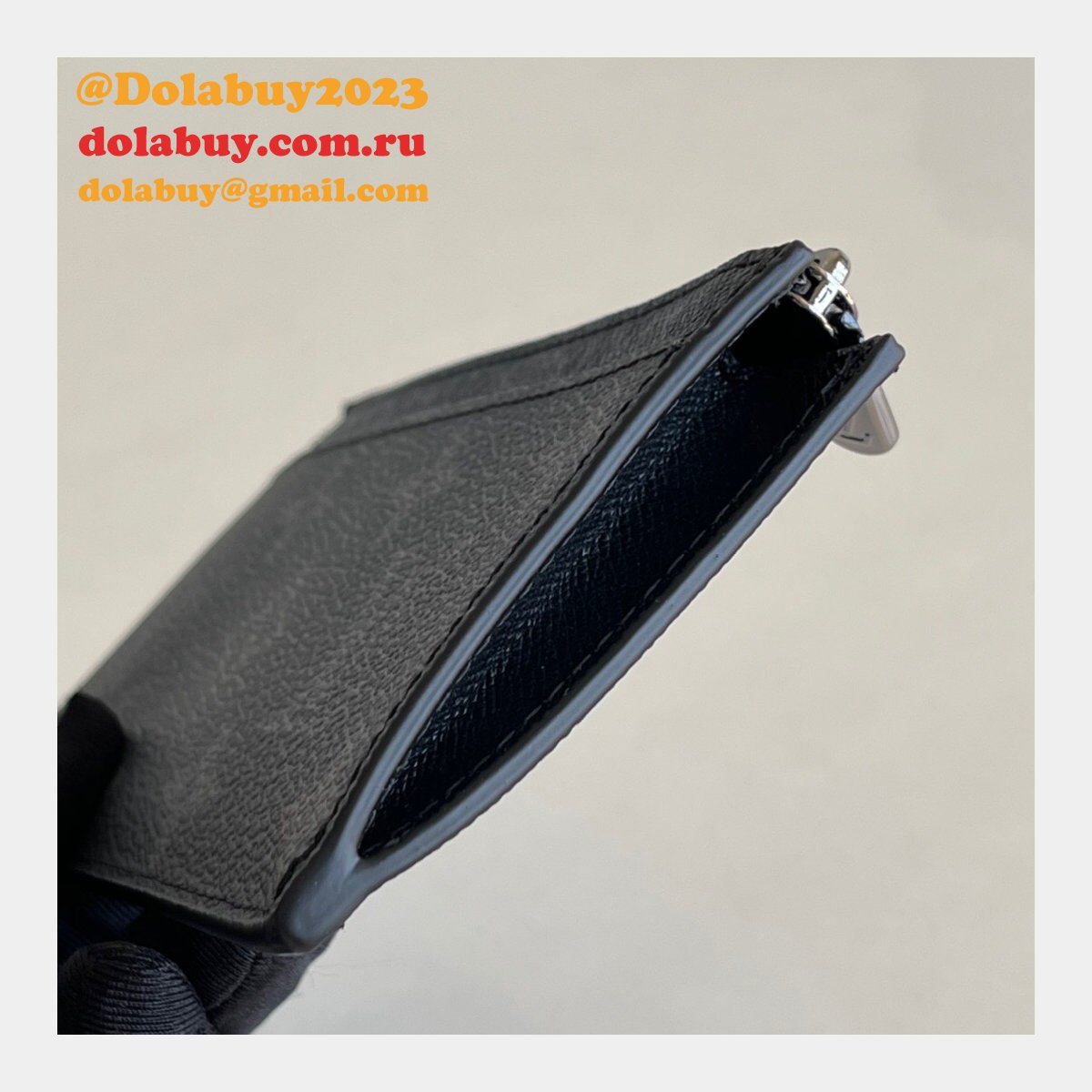 China Replica Louis Vuitton M64038 Coin Card Holder Damier Graphite Canvas