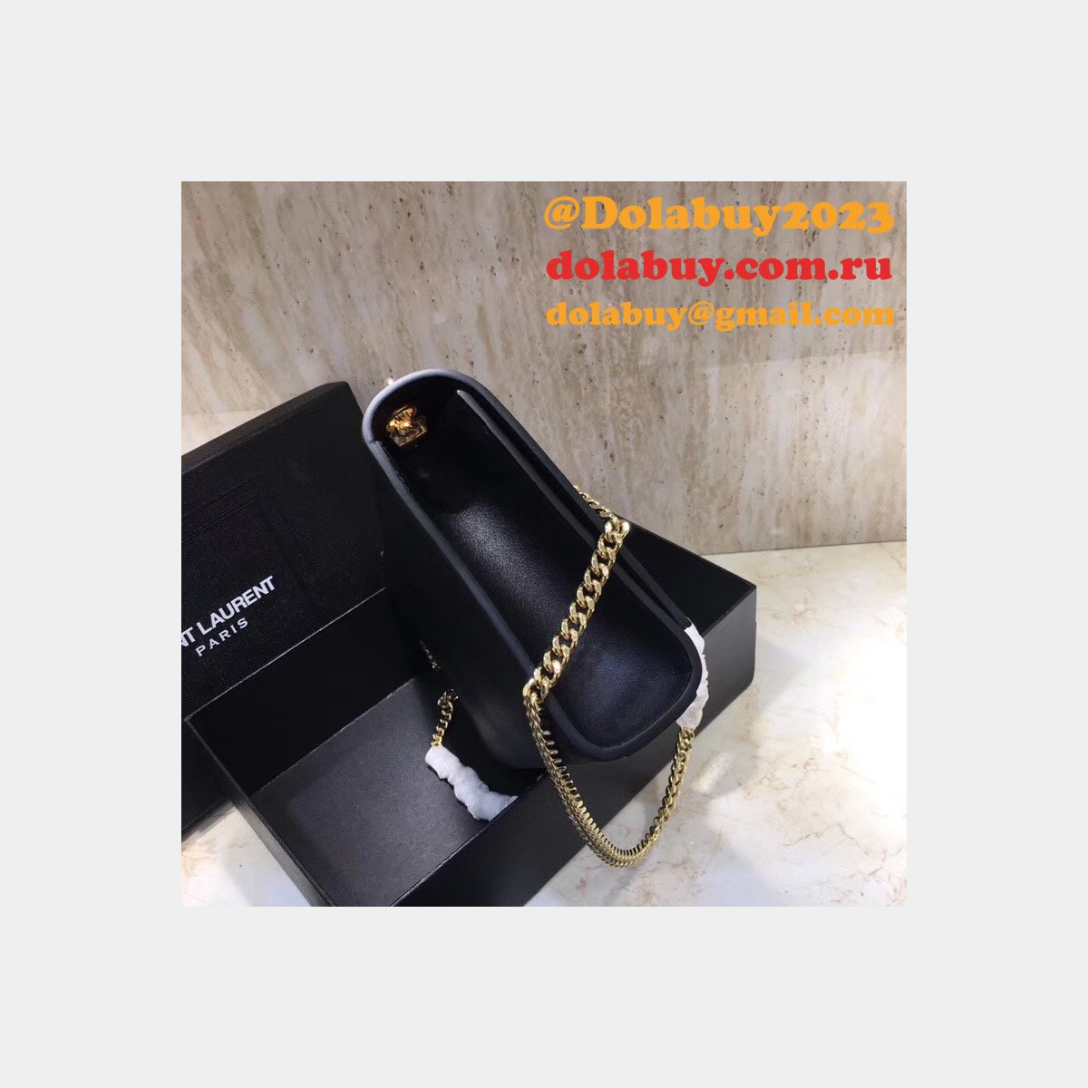 YSL Cheap Saint 24cm Classical 8650085 Bag