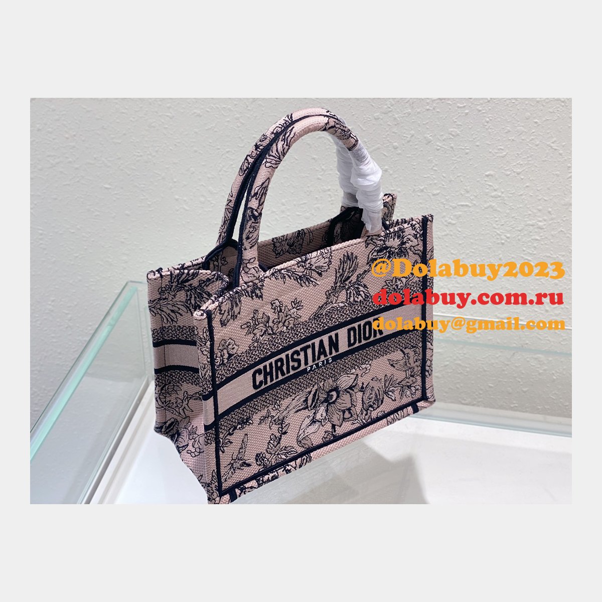 Buy Replica Christian Dior CD Book Tote 26.5/36/41.5cm Bags from Dolabuy