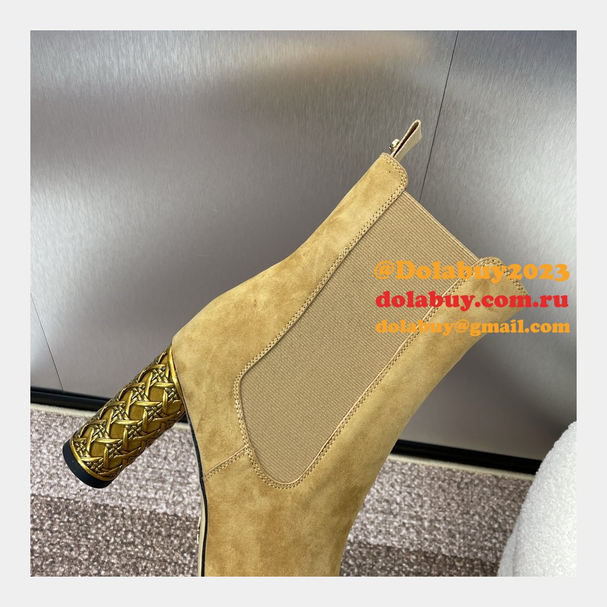Top Quality Dior Icon Heeled Ankle Boot