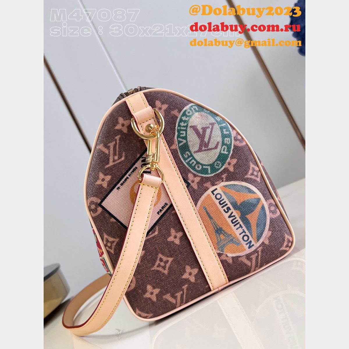 Best Louis Vuitton Replica M47087 Speedy Bandoulière 30 Luxury Bag