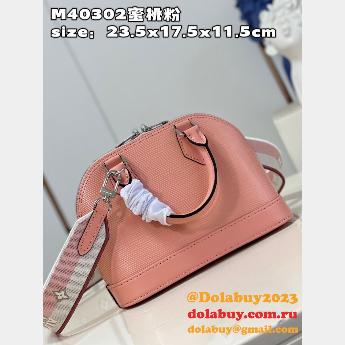 Alma Louis Vuitton Designer Epi M40302 Replica Handbag