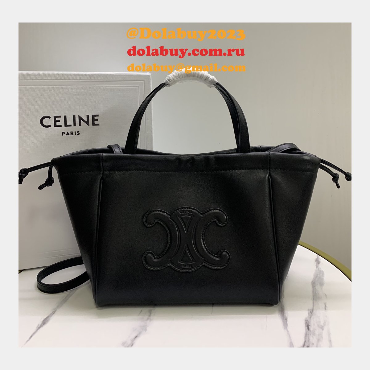Luxury Celine Fashion Cabas tote bag 22cm