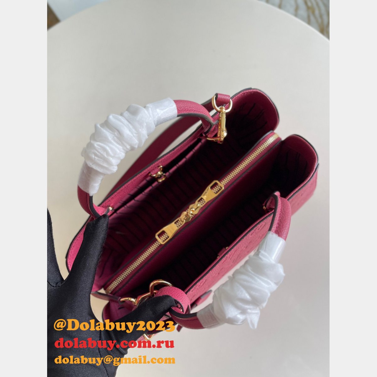 Louis Vuitton Top Quality M41048/M42746/M44931 Montaigne MM Monogram Empreinte Leather