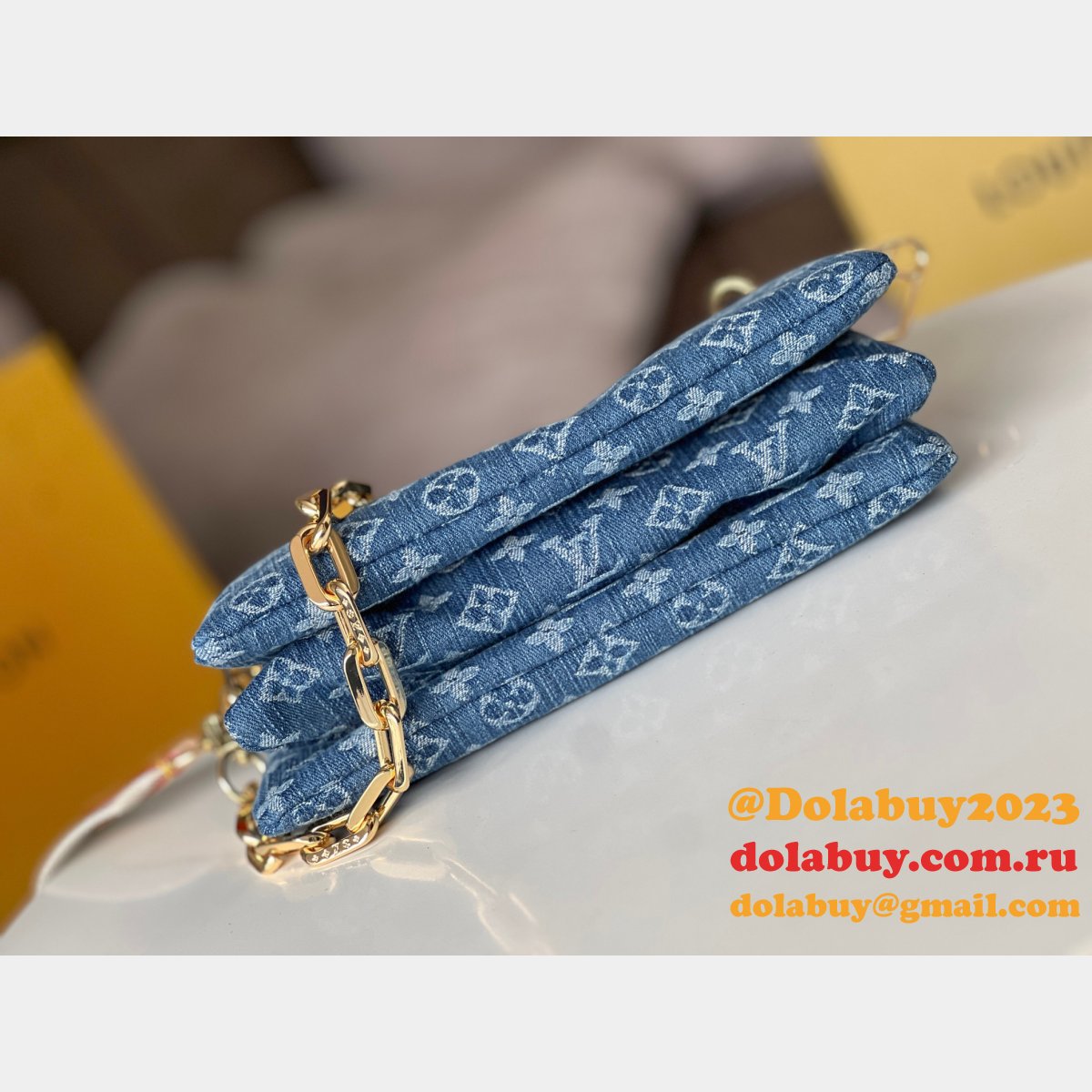 Louis Vuitton High New LV Remix M24564 Coussin PM Handbags