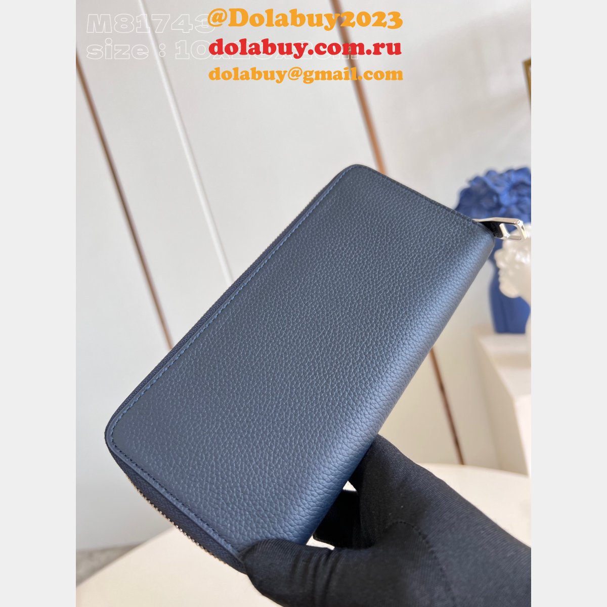 Zippy Wallet LV Copy Aerogram Brazza Multiple Pocket Organizer