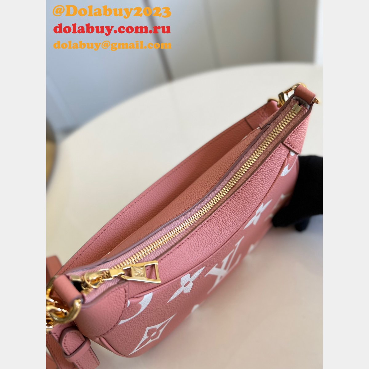 Top Quality M46091 Louis Vuitton Bagatelle Monogram Empreinte Bag