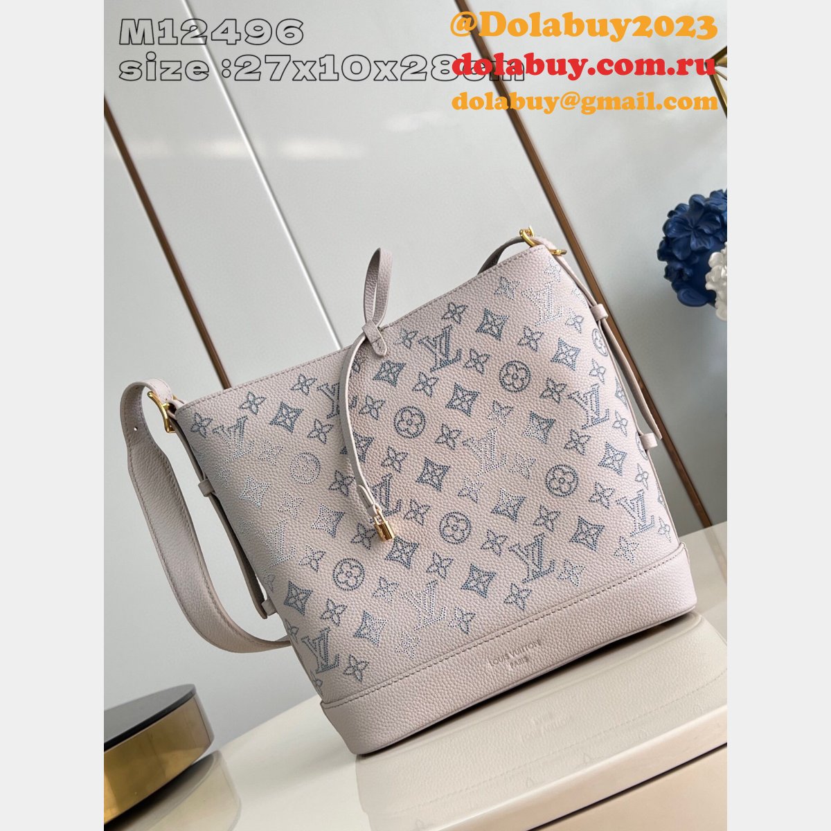 Louis Vuitton AAA+ 1:1 Flore Mahina M12496 Duplicate Bag