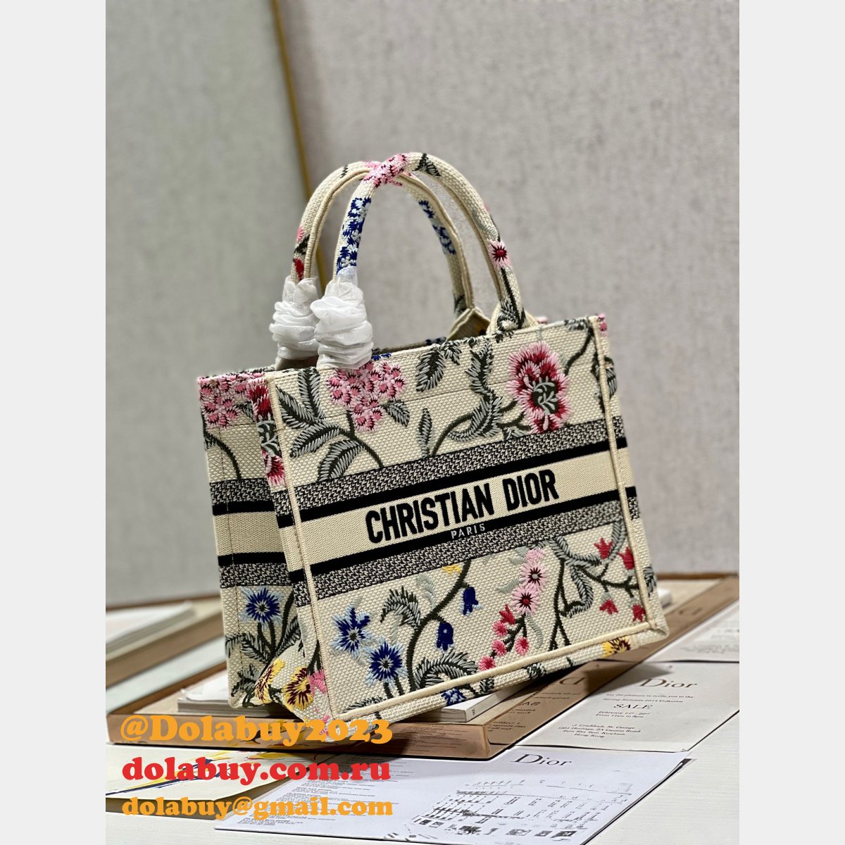 Replica Christian Dior CD Book Tote Perfect Bag