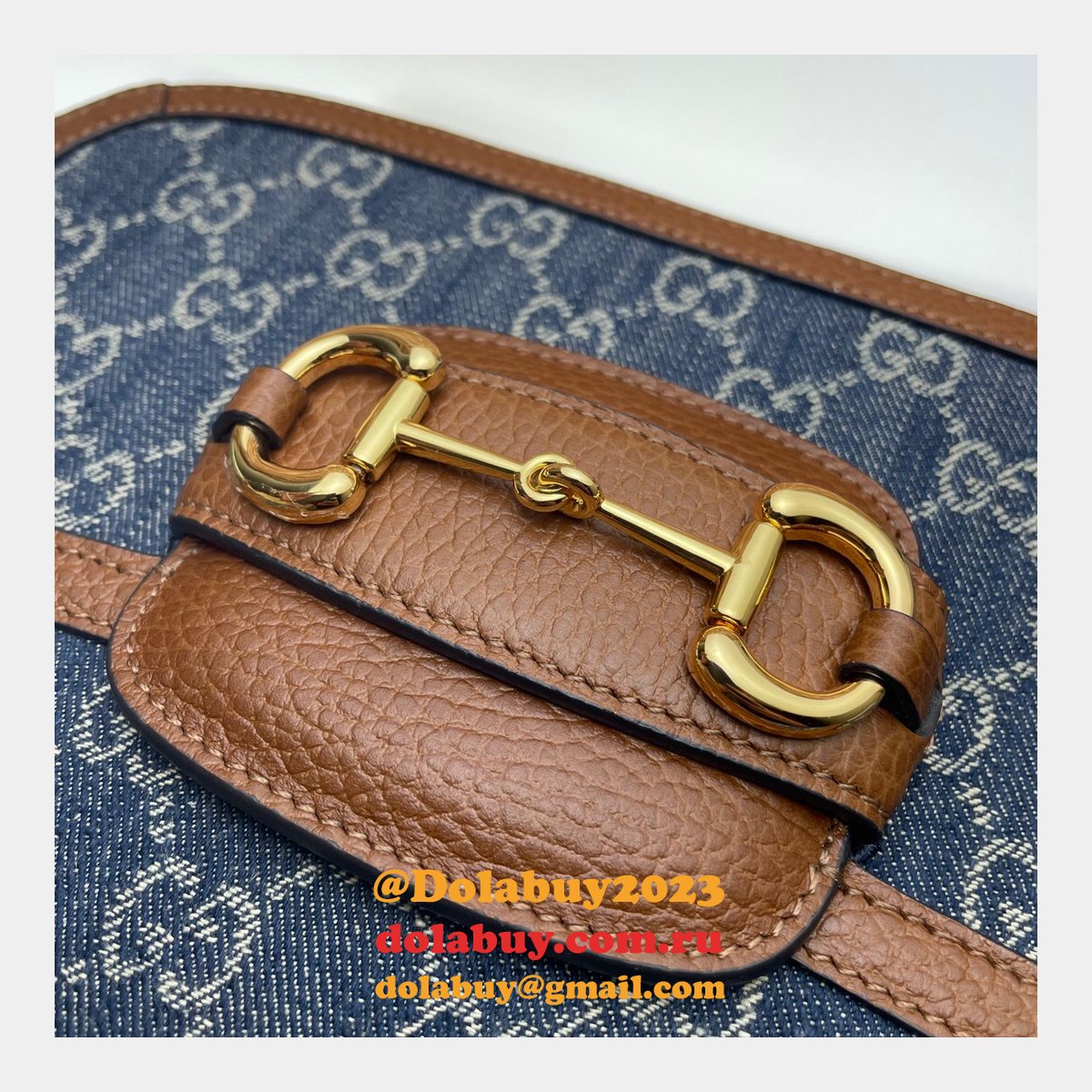 first copy G*u*i replica 602204 horsebit 1955 shoulder bag