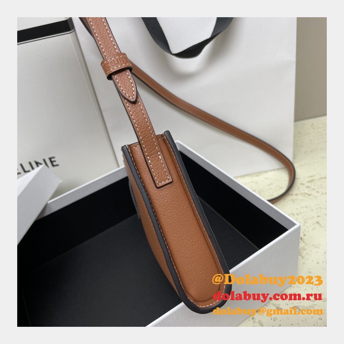 Unparalleled Quality Celine 100443 Replica AAA Purse