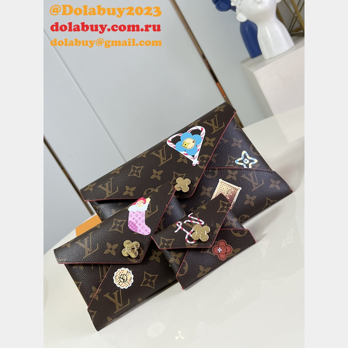 Louis Vuitton Copy AAA+ M12203 Kirigami Pochette Bag