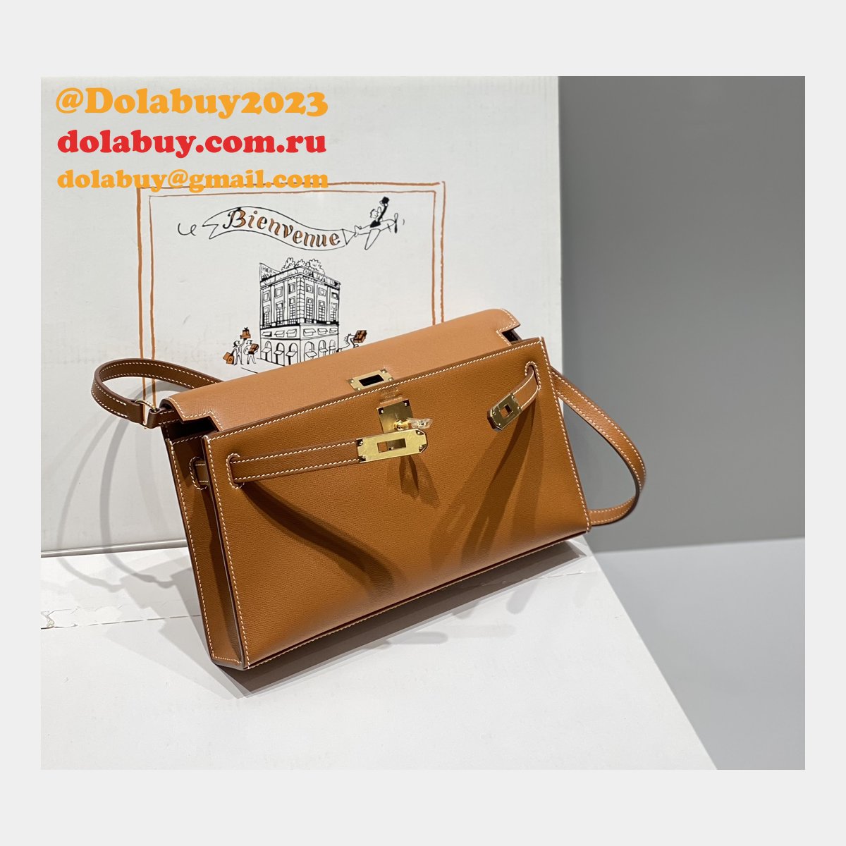 Luxury hermes kelly elan Customized Madame BAG