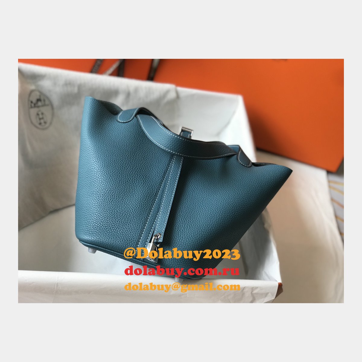 Designer Hermes Picotin Bags 18/22CM Silver Replica Best Online