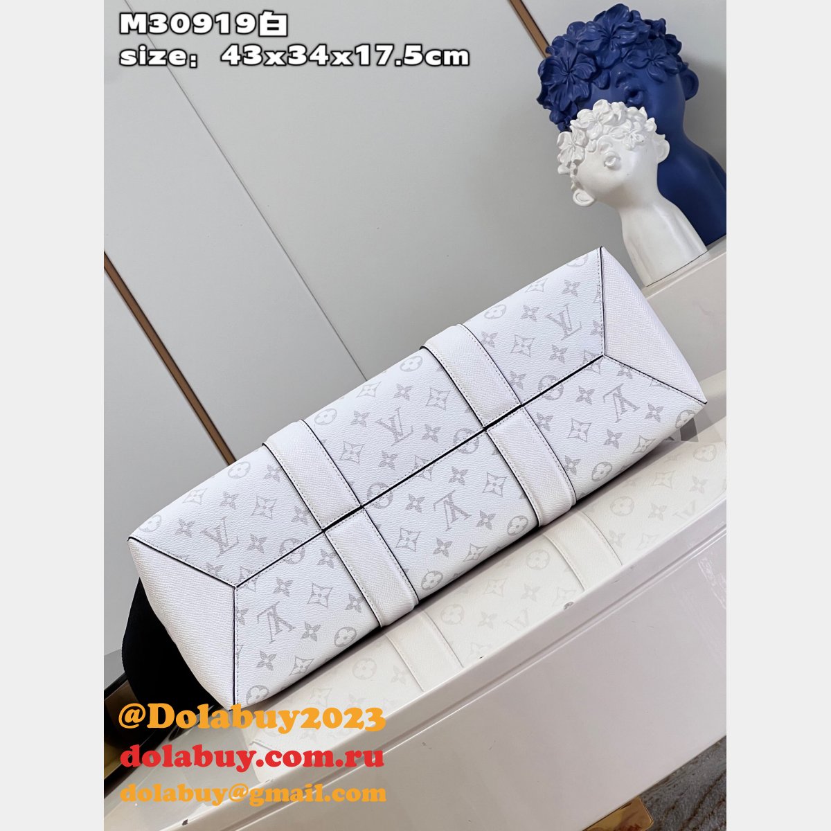 1:1 Luxury Louis Vuitton Weekend Tote NM M30919 Taigarama Mens Bags