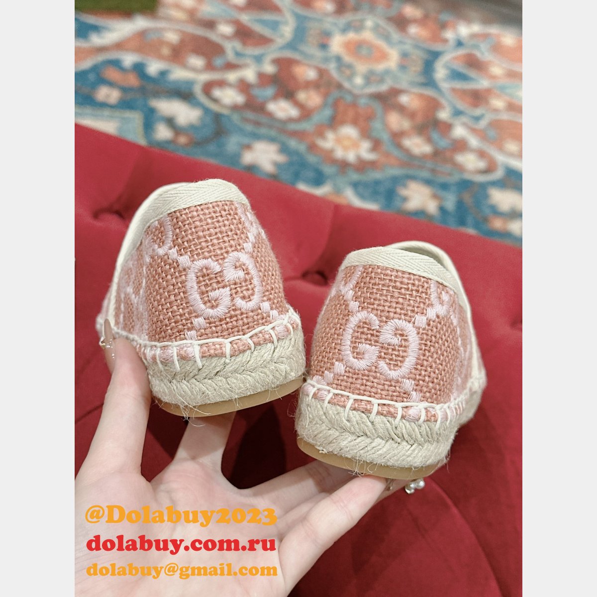 7 star wholesale G*u*i women espadrille