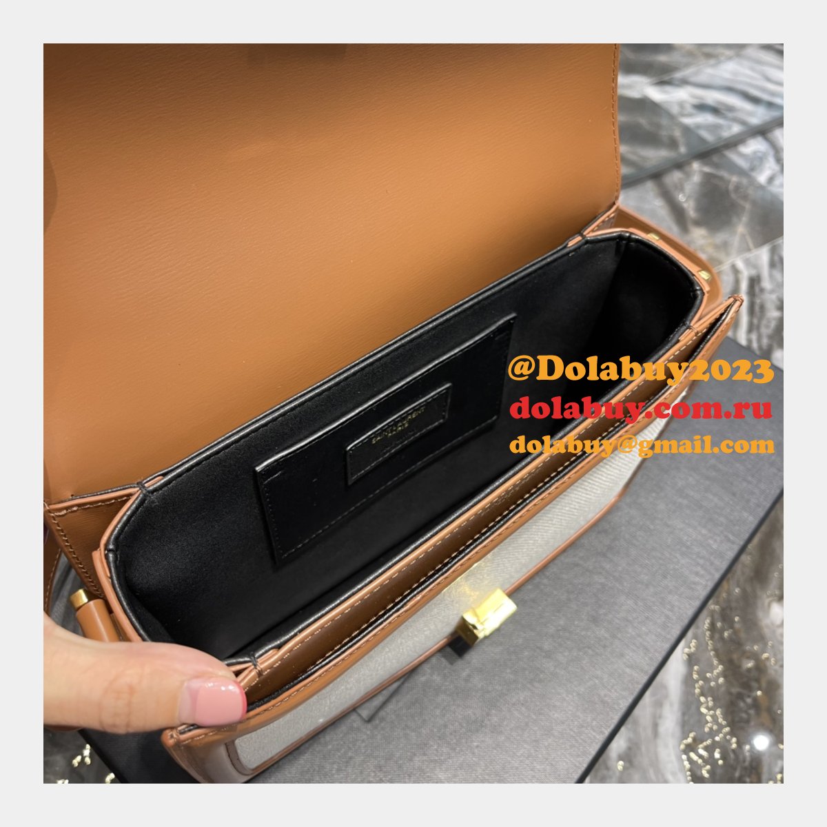 Best YSL Solferino box Top Quality PERFECT BAGS 634306